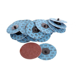 Aluminium Oxide Disc With Roll On Adaptor 75mm P60